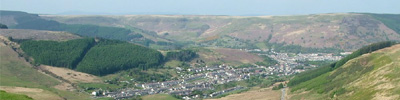 view from the Bwlch mountain road view from the Bwlch mountain road